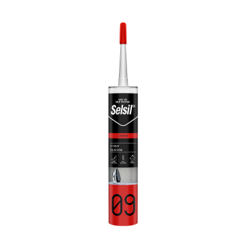 Selsil X Isı Silikonu 280 Ml Kırmızı (150°C)