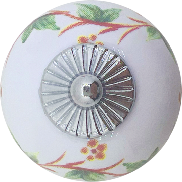 Ayder Orkide Düğme Krom - P 3023