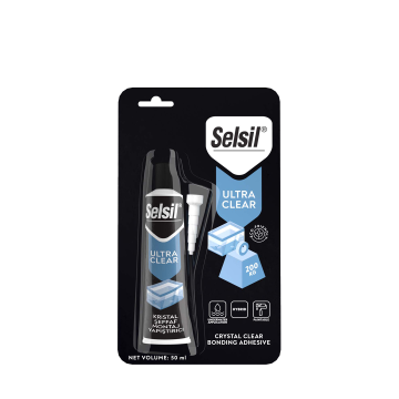 Selsil Ultra Clear Hibrit (Ms Polymer) Şeffaf 50Ml Tüp