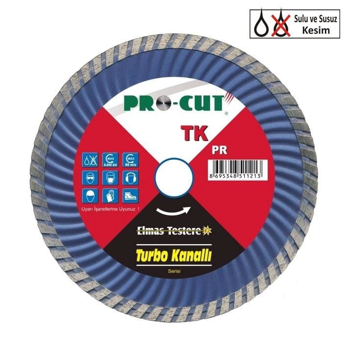 Procut Turbo Kanallı Testere 115 Tk - PRC51117