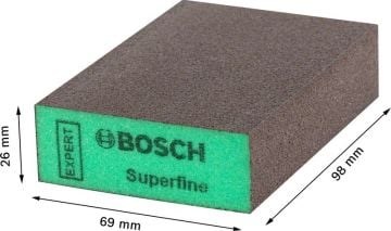 Bosch Sünger Zımpara Expert SuperFine/Finish Çok İnce - 2608901179