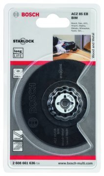 Bosch Starlock Testere Ucu Wood And Metal ACZ 85 EB 85 mm (1 Adet) - 2608661636