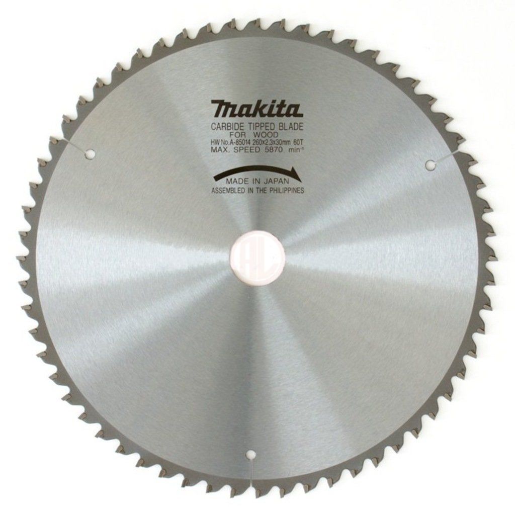 Makita Profesyonel Ahşap Daire Testere 260x30 mm 60 Diş (ATAF) (A-85014)
