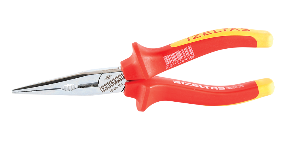 İzeltaş Kargaburun Düz Uçlu Elektrikçi İzoleli 1000V