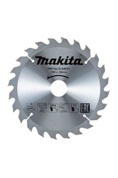 Makita Ekonomik Ahşap Daire Testere 190X30 Mm 24 Diş (D-64951)