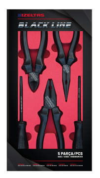 İzeltaş Black Line Set 5 Parça