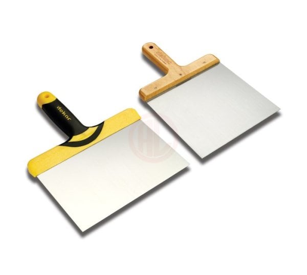 Dekor Hassan Macun Küreği Plastik Saplı Kısa Model Paslanmaz Çelik 20 Cm