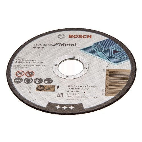 Bosch Kesme Diski Standard For Metal Düz 115x22,23x2,5 mm (A 30 S BF) - 2608603164