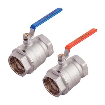 KAS Küresel Su Vanası Tam Geçişli PN25 - 3 İnç