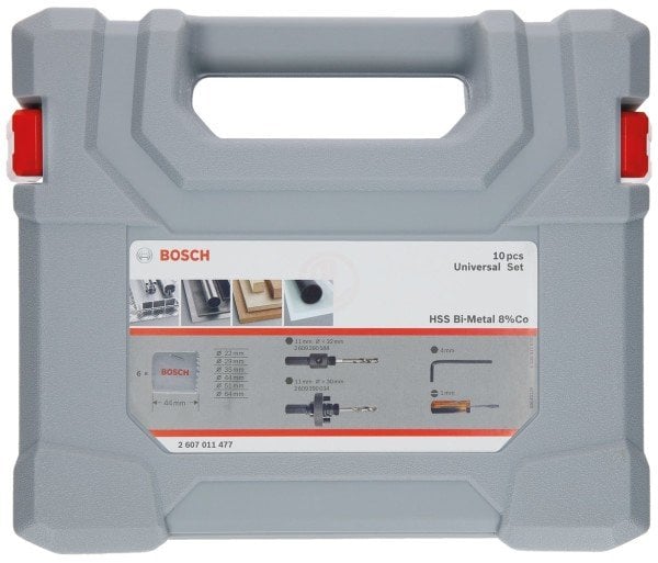Bosch Delik Açma Testeresi HSS Bi-Metal Set (10 Parça) - 2607011477