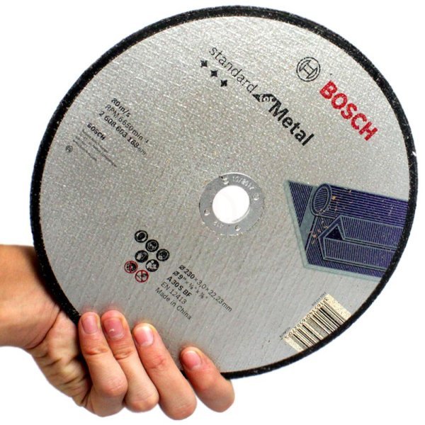 Bosch Kesme Diski Standard For Metal Düz 230x22,23x3,0 mm (A 30 S BF) - 2608603168