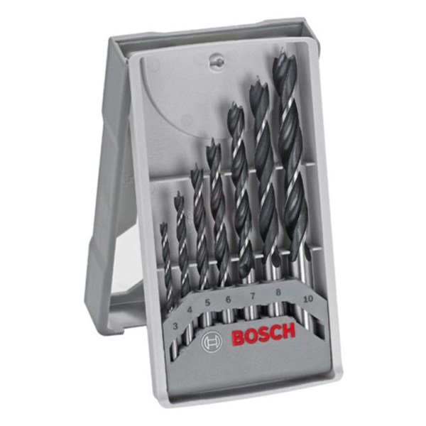 Bosch Ahşap Matkap Ucu Silindir Şaft Set (7 Parça) - 2607017034