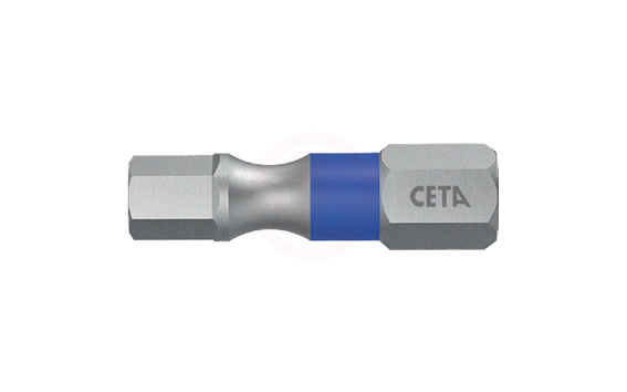 Ceta Form 1/4 İnç Allen Bits Uç (Renk Kodlu) 3.0 X 25 Mm