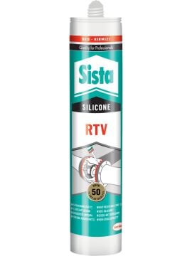 Sista Silikon 310 Ml Kırmızı Rtv