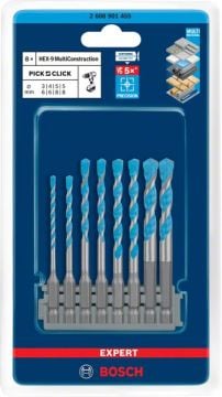 Bosch Beton Matkap Ucu Expert ImpactC HEX-9 MC (8 Adet) - 2608901455