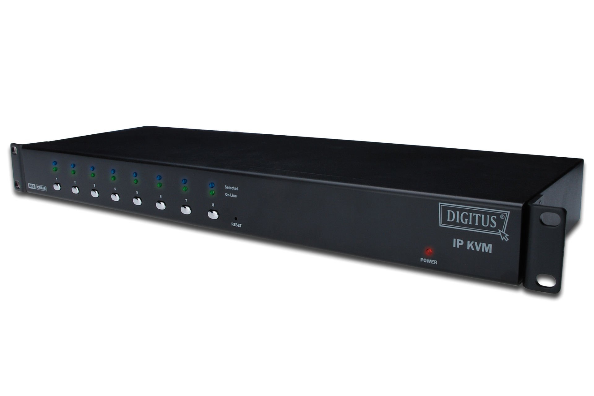Assmann Digitus 8 Port Ps/2 - Usb Kvm On The Net™, 1 Lokal 1 Uzak Kullanıcı Erişimi