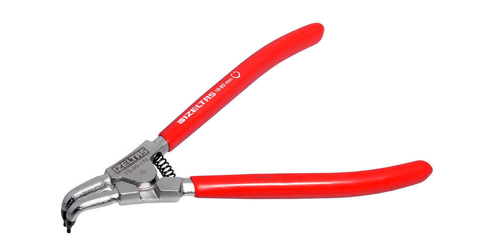 İzeltaş Dış Segman Pense Yaylı Eğri