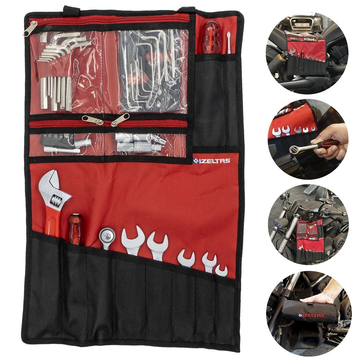 İzeltaş  Motosiklet Bakım Seti 41 Parça