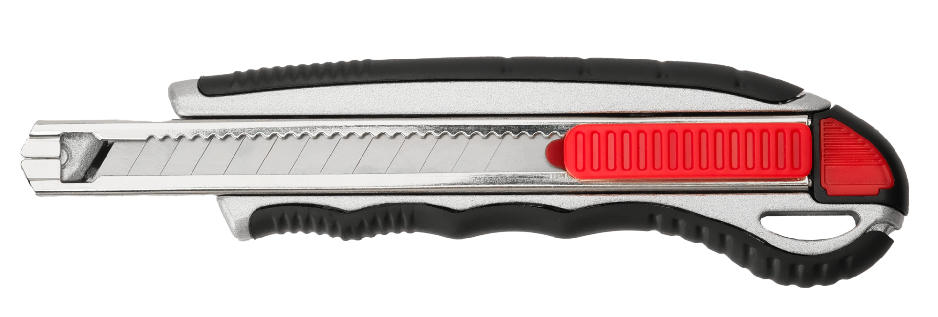 İzeltaş Pro Metal Gövde Maket Bıçağı Otomatik Yüklemeli 5 Yedekli 9Mm