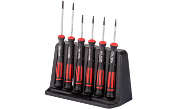 Ceta Form 6 Parça C-Tronıc Elektronikçi Tornavida Takımı Torx (Pls. Organizerli)