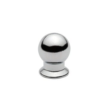 Ayder Misket Düğme 25 mm Krom - R 2626