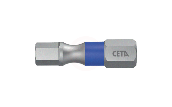 Ceta Form 1/4 İnç Allen Bits Uç (Renk Kodlu) 5.0 X 25 Mm