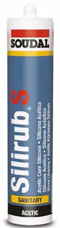 Soudal Genel Amaçlı Silikon Silirub S 280 Ml Siyah