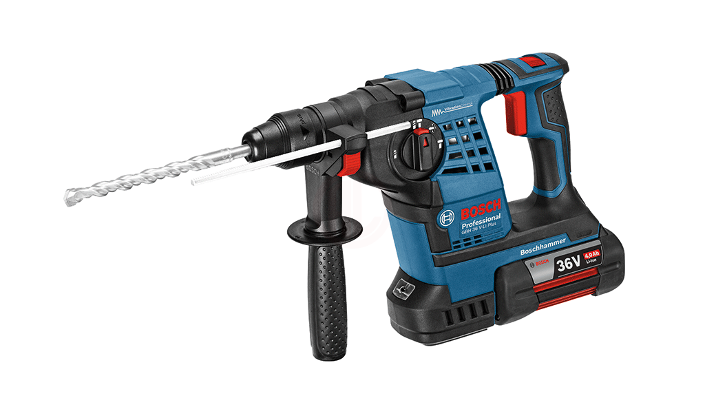 Bosch Akülü Kırıcı Delici Makine SDS Plus GBH 36V-LI (2 x 4,0 Ah Akü) - 0611906002
