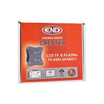 Endpa Crater Lcd ve Plazma TV Tutucu Gri - 013022001101111