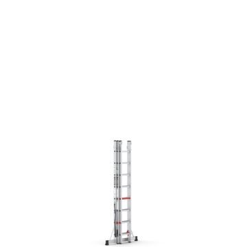Çağsan Üç Parçalı Çok Amaçlı Alüminyum Merdiven 3x8 Basamaklı - TS175