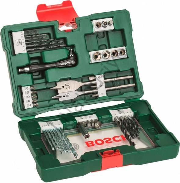 Bosch V-Line 41 Parça Aks Set Açılı Tornavida - 2607017305