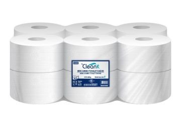 Rulopak By Clean Mini Jumbo Tuvalet Kağıdı 2 Katlı 12 Li Paket 3,5 Kg