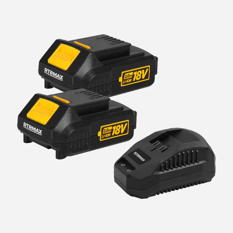 Rtrmax SET015 2.0 Ah Akü Seti 2 Ad RTX1802-RTX1808