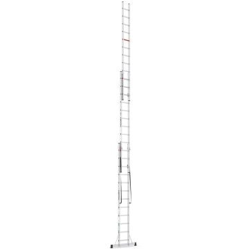 Çağsan Üç Parçalı Çok Amaçlı Alüminyum Merdiven 3x12 Basamaklı - TS205