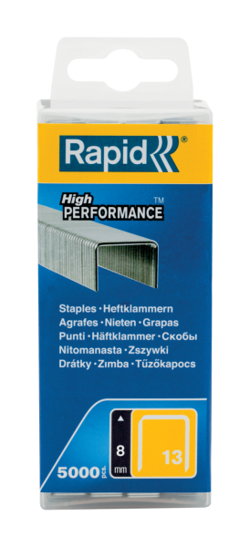 Rapid 13/8 5M Zımba Telı Plastık Kutu - 40303080