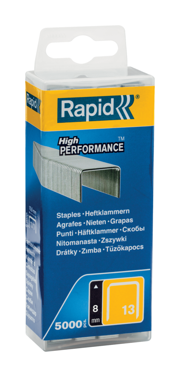 Rapid 13/8 5M Zımba Telı Plastık Kutu - 40303080