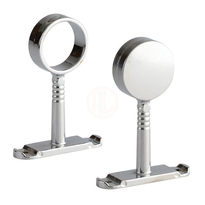 Ayder Yuvarlak Ayaklı Flanş Kapalı Ø25 Krom - D 0706