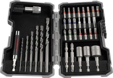 Bosch Profesyonel Delme ve Vidalama Set Beton (35 Parça) - 2607017326
