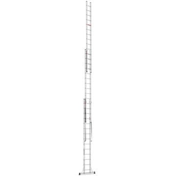 Çağsan Üç Parçalı Çok Amaçlı Alüminyum Merdiven 3x14 Basamaklı - TS220