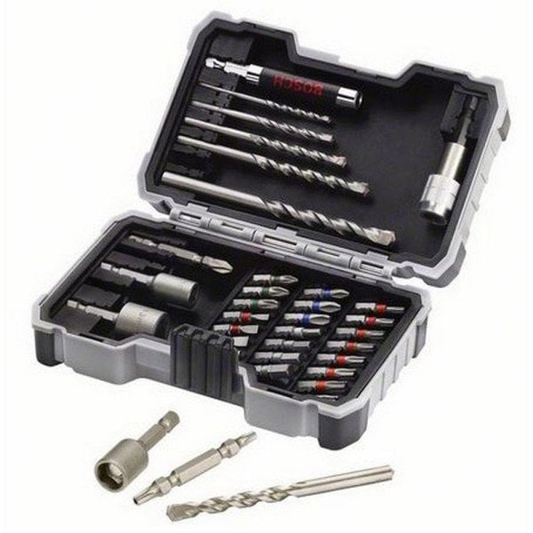 Bosch Profesyonel Delme ve Vidalama Set Beton (35 Parça) - 2607017326