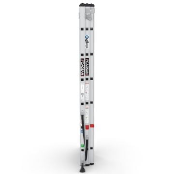 Çağsan Üç Parçalı Çok Amaçlı Alüminyum Merdiven 3x6 Basamaklı - TS6160