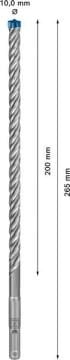 Bosch Kırıcı Delici Uç SDS-Plus-7X Expert 10x265 mm (30 Adet) - 2608900188