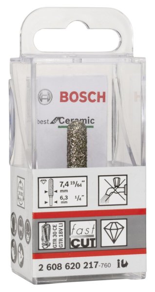Bosch Best For Ceramic Gtr 30 Elmas Freze Sert Fayans - 2608620217