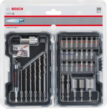 Bosch Profesyonel Delme ve Vidalama Set Metal (35 Parça) - 2607017328