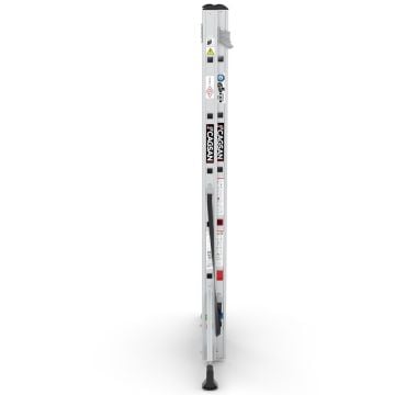 Çağsan İki Parçalı Çok Amaçlı Alüminyum Merdiven 2x6 Basamaklı - TSA4