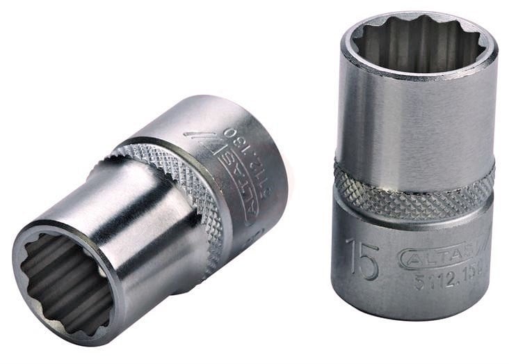 Altaş D19 25 1/2'' Altı Köşe Lokma Anahtar 25 mm - 01021000949