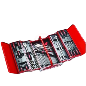 Crescent CTB 61EU Metal Takım Çantalı Profesyonel Alet Seti, 61 Parça