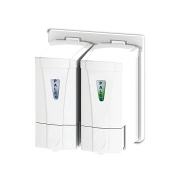 Palex Mini Sıvı Sabun Dispenseri İkili 250 CC Şeffaf Mavi - 3564-1
