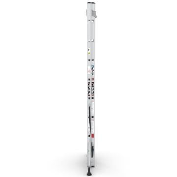 Çağsan İki Parçalı Çok Amaçlı Alüminyum Merdiven 2x8 Basamaklı - TSA5