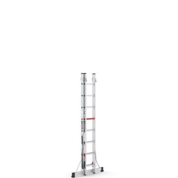 Çağsan İki Parçalı Çok Amaçlı Alüminyum Merdiven 2x8 Basamaklı - TSA5